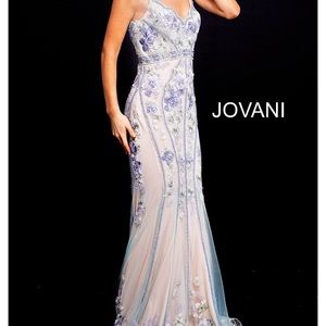 Jovani 55816 floral dress
